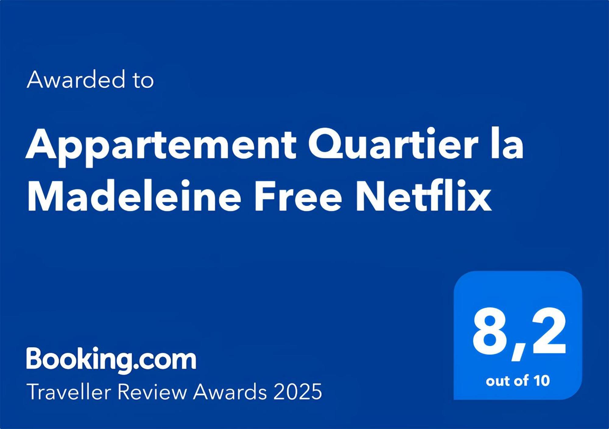 Appartement Quartier La Madeleine Free Netflix Paris Extérieur photo