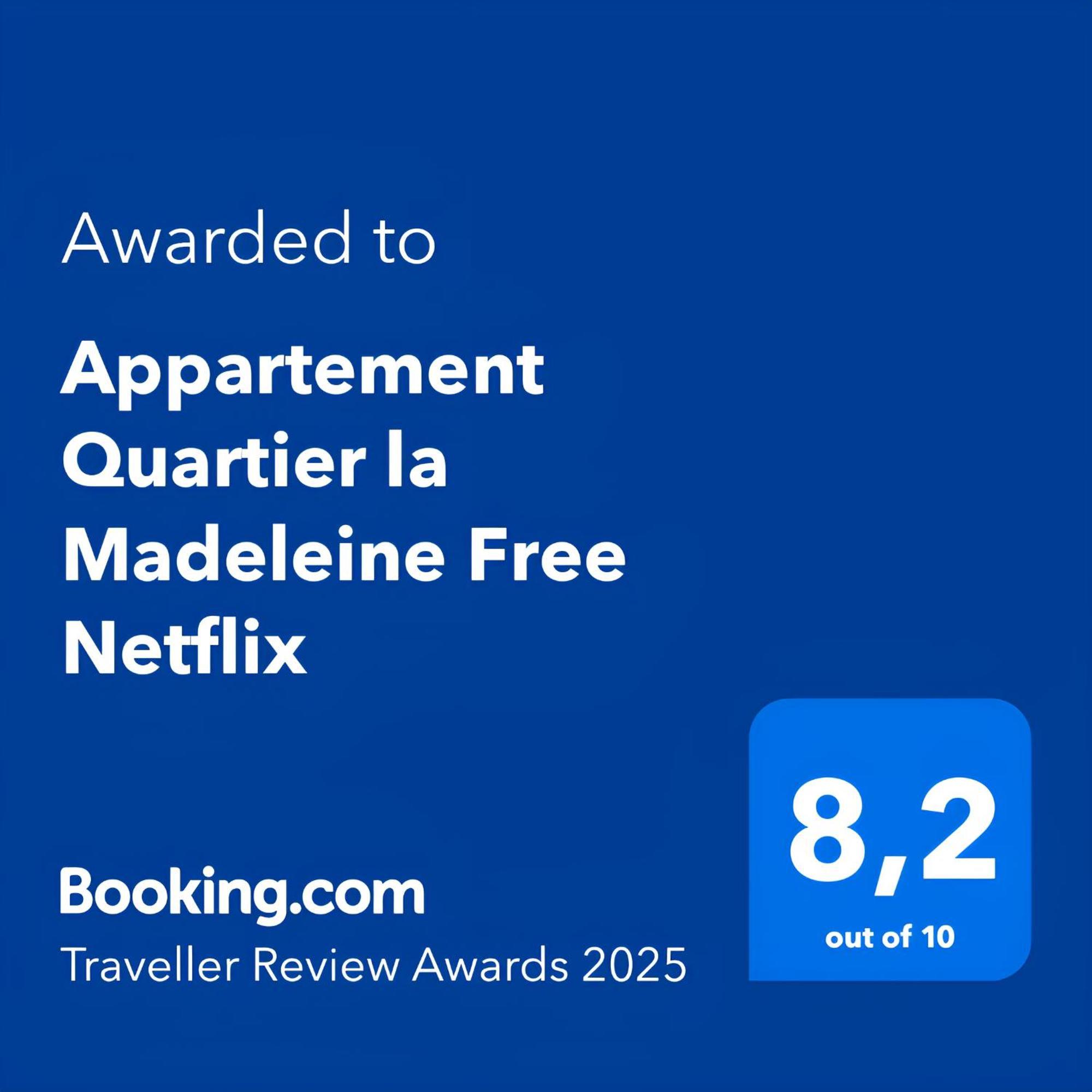Appartement Quartier La Madeleine Free Netflix Paris Extérieur photo